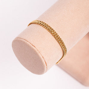 Brazalete doble bordado