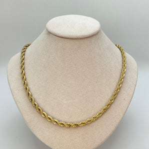 Collar Torsal dorado 5mm