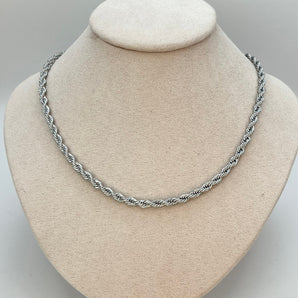 Collar Torsal Plata 4mm