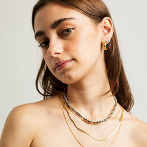Collar Emma plateado
